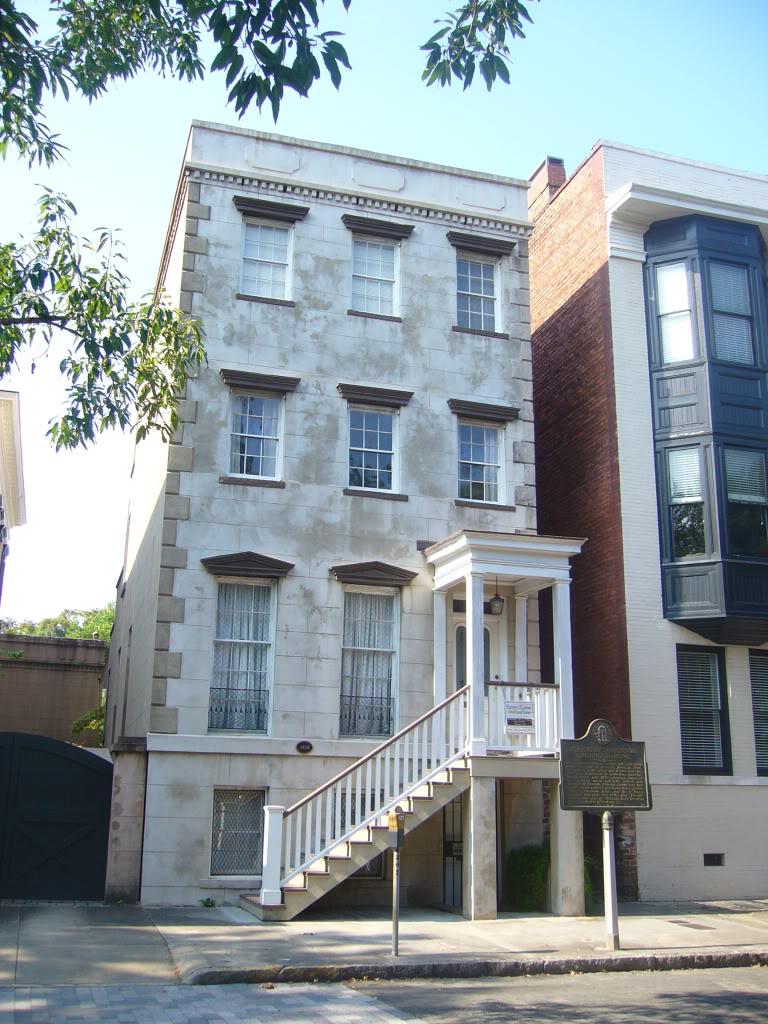 A photograph of the Flannery O'Connor Childhood Home