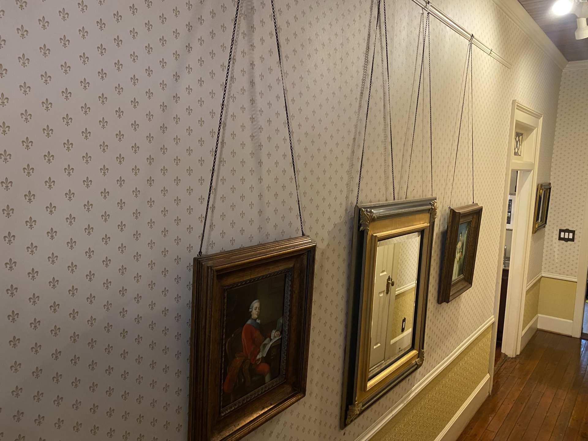 How to Use a Picture Rail The Broughton Street House